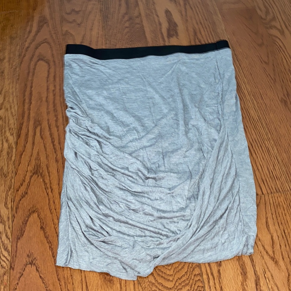 gray women’s large pencil skirt